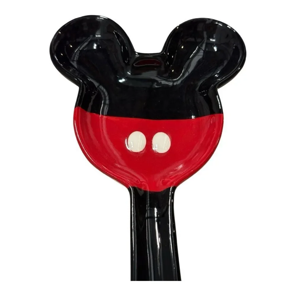 Disney Mickey Mouse Black and‎ Red Spoon